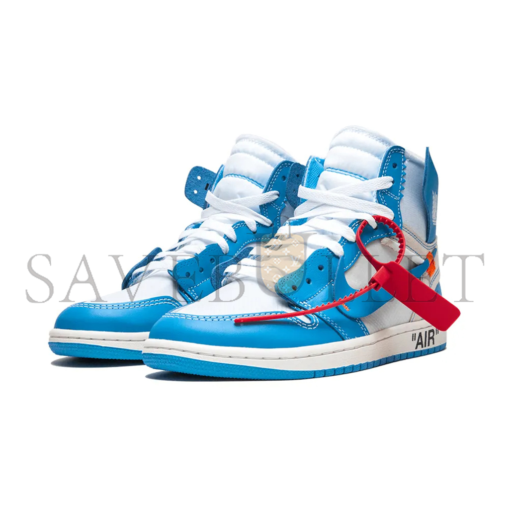 NIKE JORDAN 1 RETRO HIGH OFF-WHITE UNIVERSITY BLUE AQ0818-148